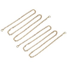 47"x0.22" Purse Chain Strap, 2Pcs Purse Handle Shoulder Replacement Strap Gold