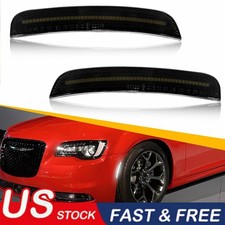 For Chrysler 300 2015-2023 White Led Side Marker Lights Lamps Front Left Right