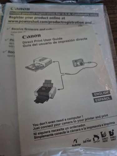 Canon Powershot SD630 DIGITAL ELPH , BOX-NO CAMERA - Picture 4 of 6