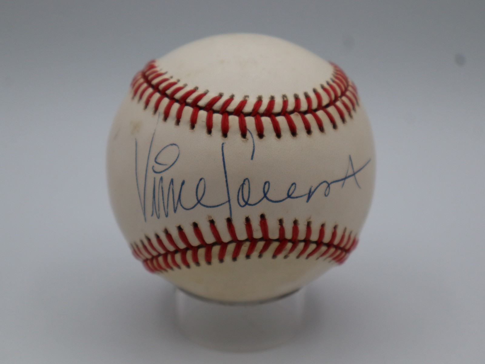 Vince Coleman Signed Baseball Autograph Auto PSA/DNA AQ22379