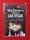 5 Gram Silver - Welcome to Fabulous Las Vegas Nevada -  .999 Fine - nvcoin.com