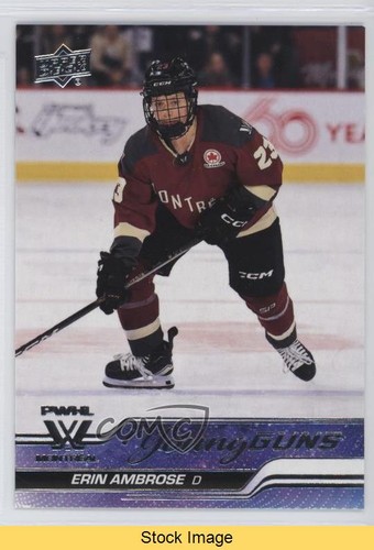 2024 Upper Deck PWHL 1st Edition Young Guns Erin Ambrose #69 Rookie RC READ