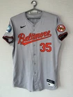 Adley Rutschman Baltimore Orioles Game used Worn MLB Jersey 2024 (Grand Slam)