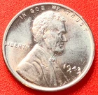 1943-S Lincoln Wheat Cent Penny GEM BU From an Original Bank Roll