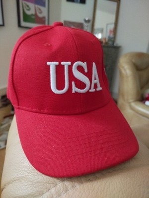 I Love USA - Our Fight To Stay Free - rote Mütze - Herrengröße - neu