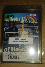 1998 BOH Hawaii Warriors men's college volleyball set (14 cds) Clay Stanley