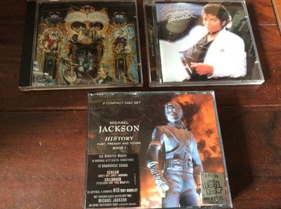 Michael Jackson [4 CD]  History Deutschen Fans + Dangerous +  Thriller