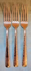 3 Gorham Camellia 1941 Sterling Silver Flatware Dinner Fork-7.2" Long-140 Grams