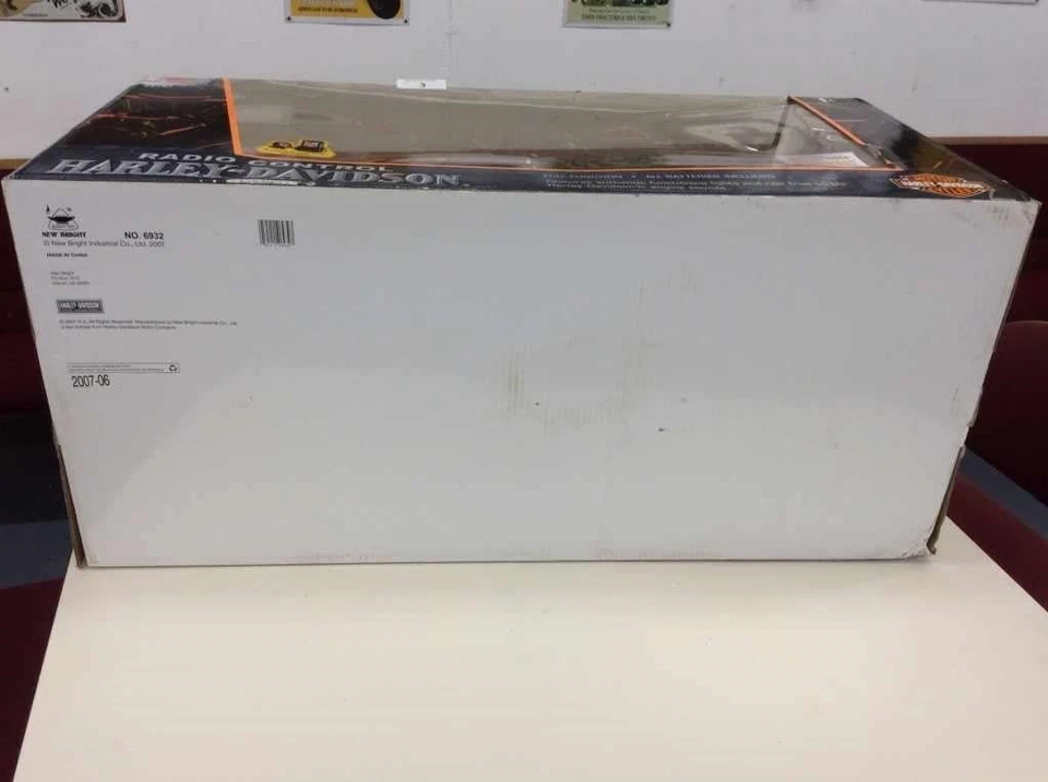 Nueva motocicleta Bright 34 pulgadas 2007 RC Harley Davidson Road King 19,2 V 6932 - ¡RARA! Foto 3 de 3