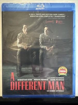 A Different Man Blu-ray VVS Films A24 Sebastian Stan Brand New Sealed Rare OOP