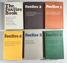 Fox Fire Book Set 1-6 Eliot Wiggington Homesteading Survival Appalachia VTG70s