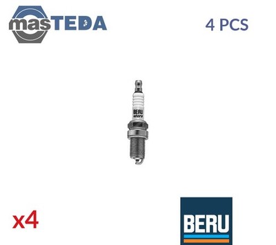 Z100 ZÜNDKERZE ZÜNDKERZEN BERU 4PCS NEU OE QUALITÄT