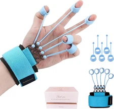 Finger Strengthener Hand Grip Strength Trainer Finger Extension Stretcher Exerci