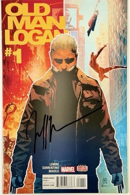 Old Man Logan #1 (2016) - Signed by Jeff Lemire w/COA - Wolverine X-Men Marvel