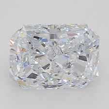 2.54ct Radiant Lab Grown Loose Diamond GIA Cert F/VVS2 + Free Ring (2476165012) 1655.35 per carat