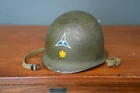 US M1 Military Helmet Steel Vintage WWII Army Vintage Antique Soldier