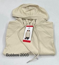 Sage Collective Women's Lightweight Long Sleeve Hoodie, Tan, Size M