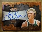 Larry Bird 2017 Leaf Q Autographs Spectrum Orange (On Card Auto)