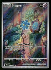 Pokemon Bronzor Temporal Forces Holo 170/162 Illustration Rare Near Mint