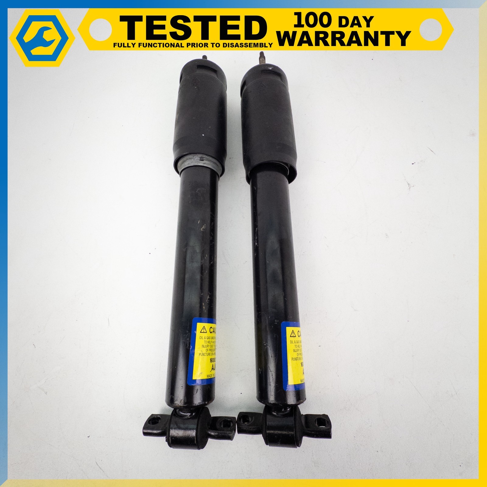 05-13 CHEVROLET CORVETTE C6 FRONT LEFT RIGHT SHOCK STRUT ABSORBER SET OEM