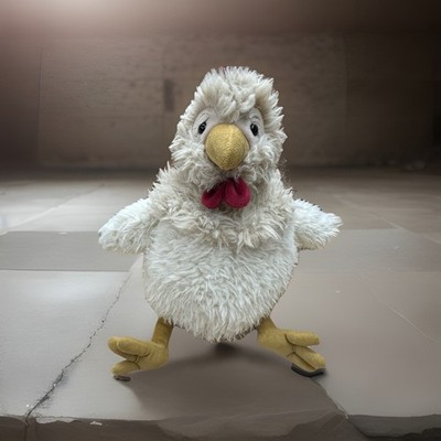 Jellycat Retired Rare Whitney Chicken Rooster Plush for sale