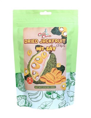 Dried Jackfruit Chips   No Preservatives, Added Sugar, Crunchy 100.0 Grams 