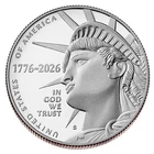 1776-2026 Enduring Liberty S SILVER Half DollarProof SemiQ    Presale