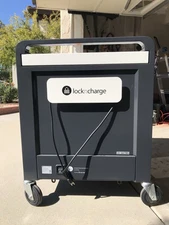 Laptop  Charging Cart/Station: LocknCharge Charging Station for 40 Chromebooks.