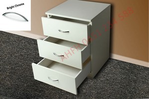 childrens white bedside table