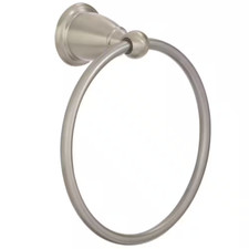 Brantford Towel Ring in Brushed Nickel