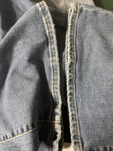 Levi's Ribcage Bell Flare Jeans Women's Sz 26 L29 Medium Wash Denim Distressed - Picture 6 of 15