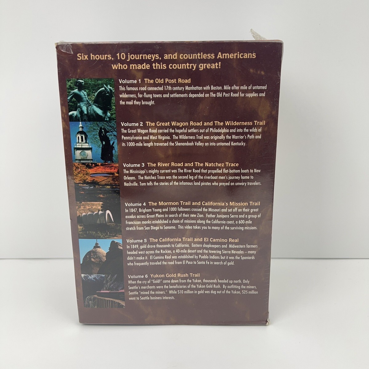 その他 America&#39;s Historic Trails [DVD] America's Historic Trails (DVD, 2002, 6-Disc Set) Tom Bodett