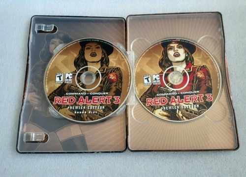 Red Alert 3 Premier Edition Command&Conquer Steelbook Complete Poster manual etc - Picture 5 of 8