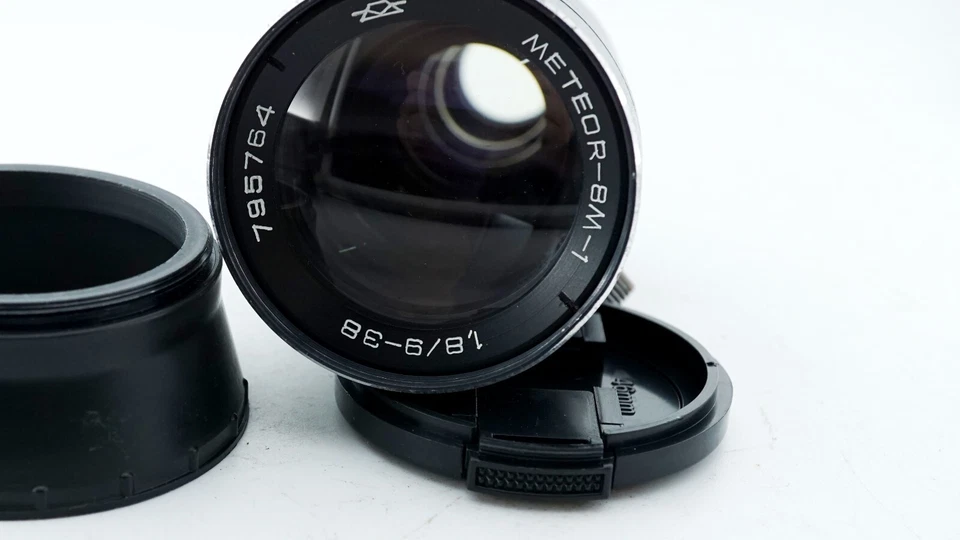 KMZ Zoom Lens METEOR-8m-1 1.8/9-38 Film Movie cine camera Quarz m25 C-mount - Image 3 of 4