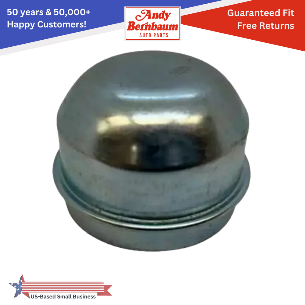 1935-1936 DeSoto Airflow III Airflow Front Side Wheel Bearing Grease Cap Chrome