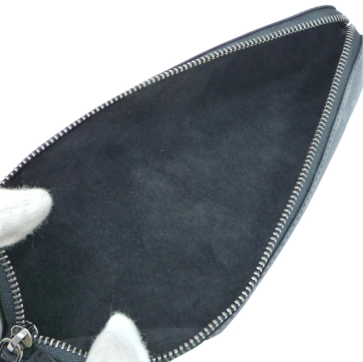Authentic LOUIS VUITTON Pencil Pouch Elizabeth GI0199 Monogram ... s l1200