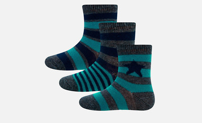 EWERS Socken 3er Pack gemustert gemustert Baby Jungen
