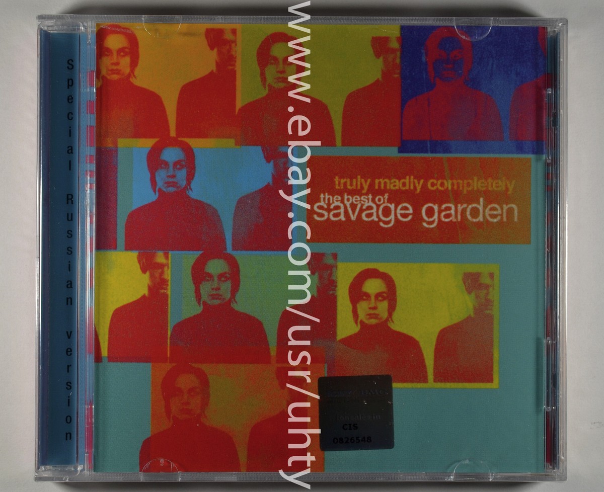 SAVAGE GARDEN TRULY MADLY COMPLETELY RARE UKR ORIGINAL CD DARREN