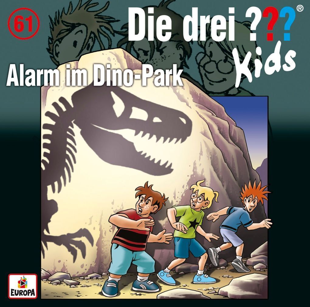 Thumbnail - Die Drei ??? Kids 61: Alarm Dino-park | Boris Pfeiffer | 2017 |