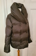 New Theory Shawl Puffer Jacket Reversible Size M
