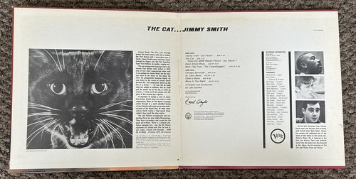 THE INCREDIBLE JIMMY SMITH The Cat 1964 V68587 Vinyl Record LP Jazz Soul Funk - Foto 6 di 7