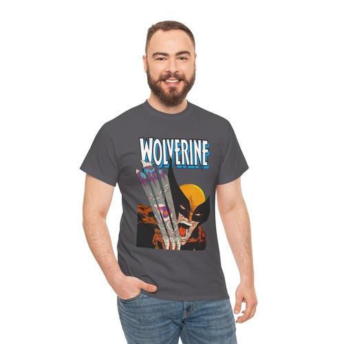 Wolverine T-Shirt - Marvel Comics - Todd McFarlane Art - Vs Incredible Hulk - Picture 48 of 61