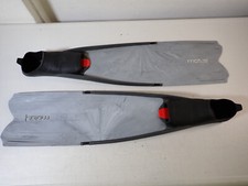 Seac Motus Camo Gray 43/44 Apnea Dive Fins - Full Foot 0710025216486A