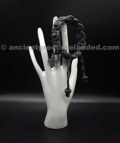 Rosario da polso Marine Corps Military 550 Paracord - Foto 3 di 5