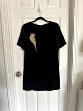 Marc by Marc Jacobs Silk Dress Parrot Graphic XS