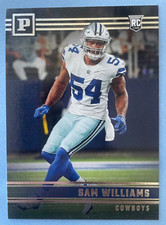 2022 Panini Chronicles Football #PA-29 Sam Williams RC - Dallas Cowboys