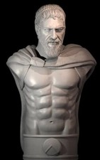 Leonida Busto in resina 10k dal film 300