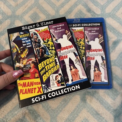 Edgar G. Ulmer Sci-Fi Collection (Blu-ray, 2022, Kino Lorber) w/slipcover! VG*