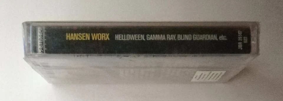 Hansen Worx Helloween Gamma Ray Rare Malaysia Cassette Brand New Sealed Foto 3 de 3