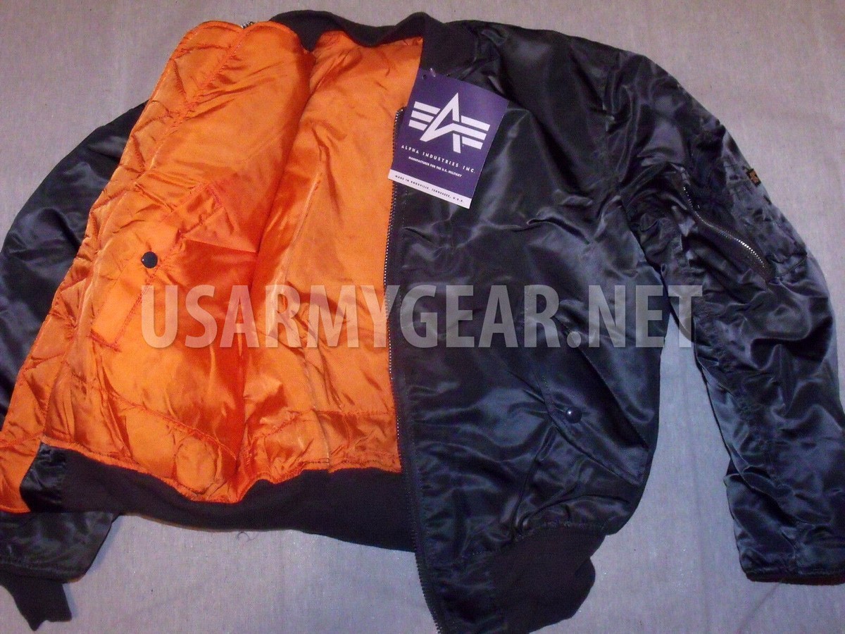 ALPHA MA-1 flight jacket USA製 Amazon.com: Alpha Industries MA-1 Bomber Flight Jacket